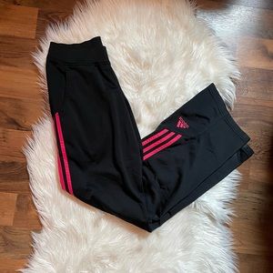 Adidas Pink-Striped Pants